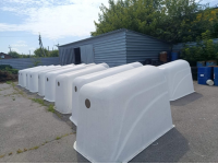 Індивідуальний будиночок для телят зі скловолокна