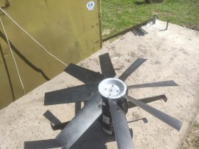 Вентилятор осьовий шахтний 500/K/8-8/40/230